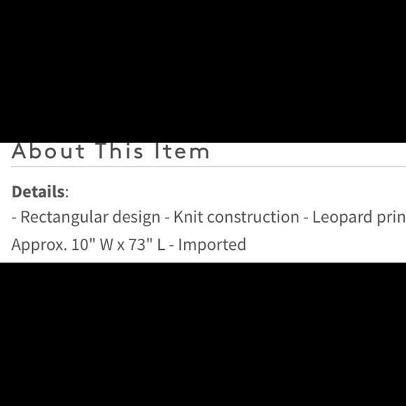 Michael Kors scarf - Picture 4 of 4